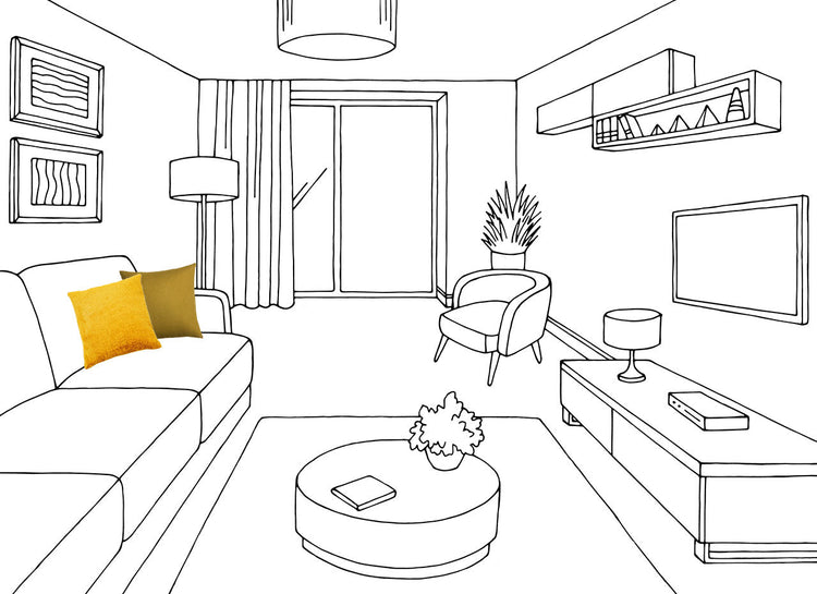 Mustard Throw Pillows