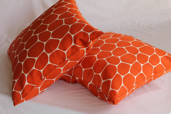 Orange Throw Pillow Covers