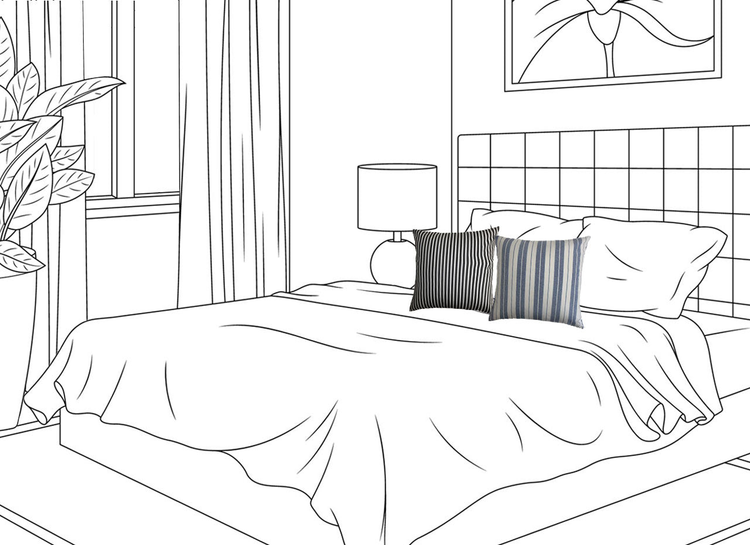 Stripe Throw Pillows