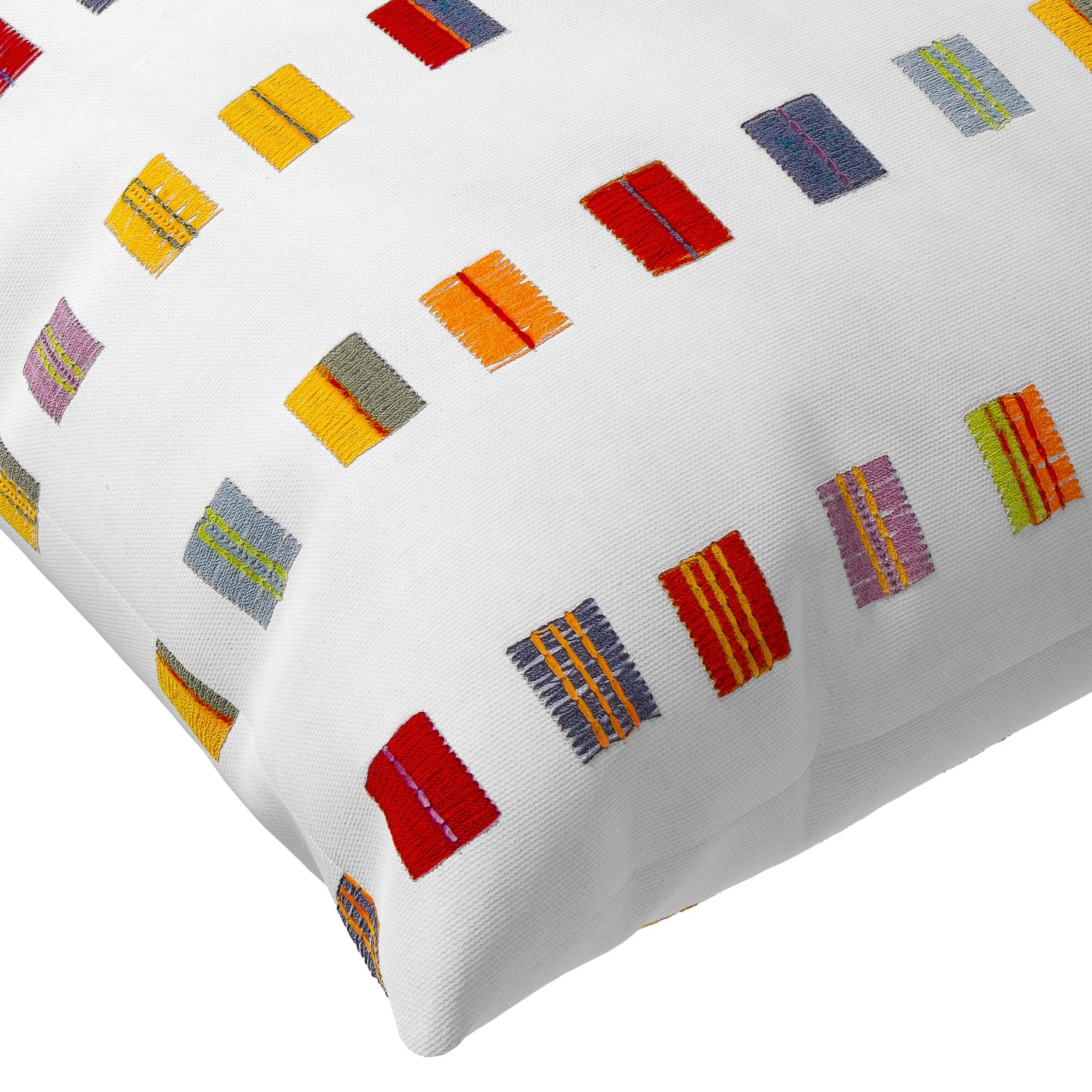 Color Therapy Throw Pillow Cover