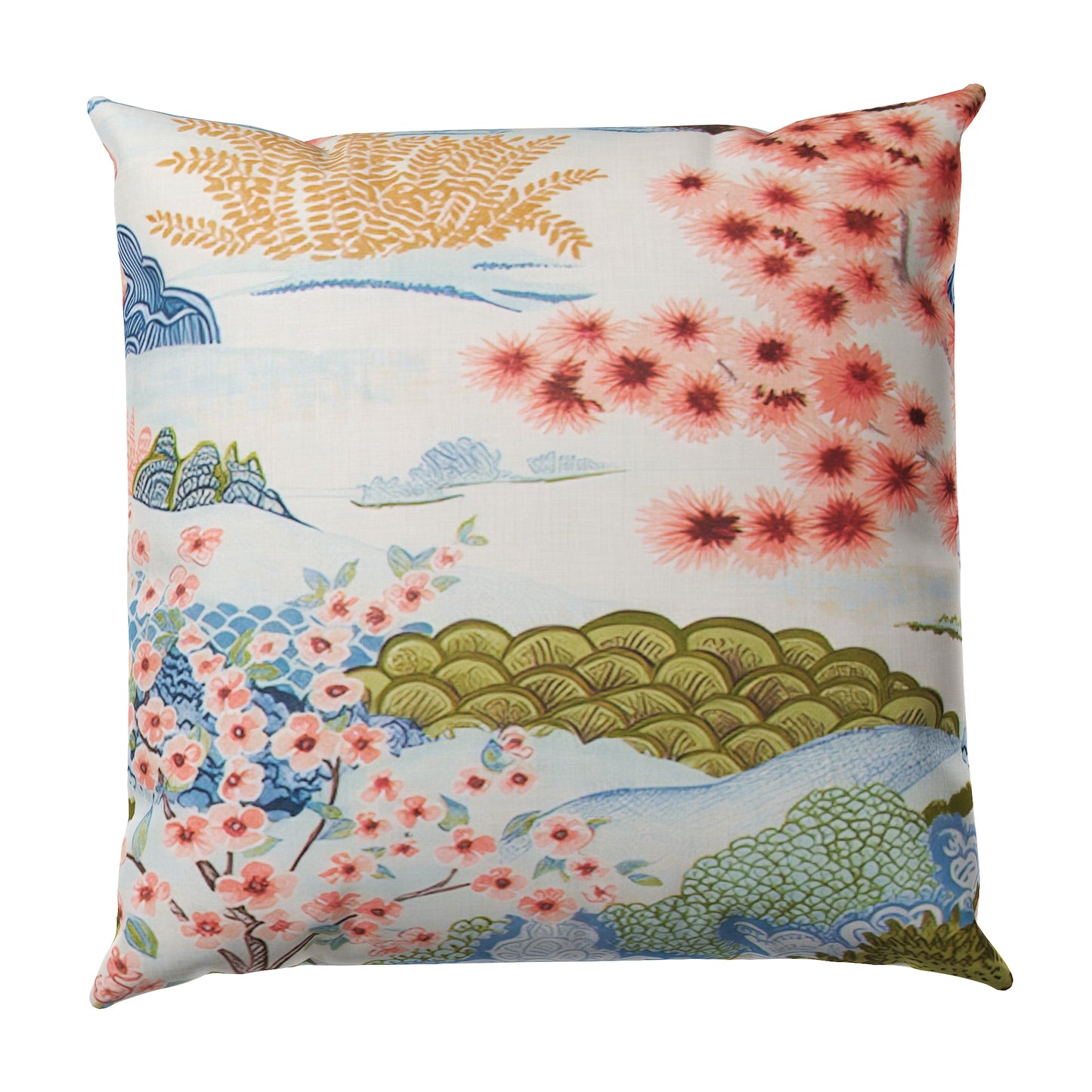 Cherry Blossom Throw Pillow Cover
