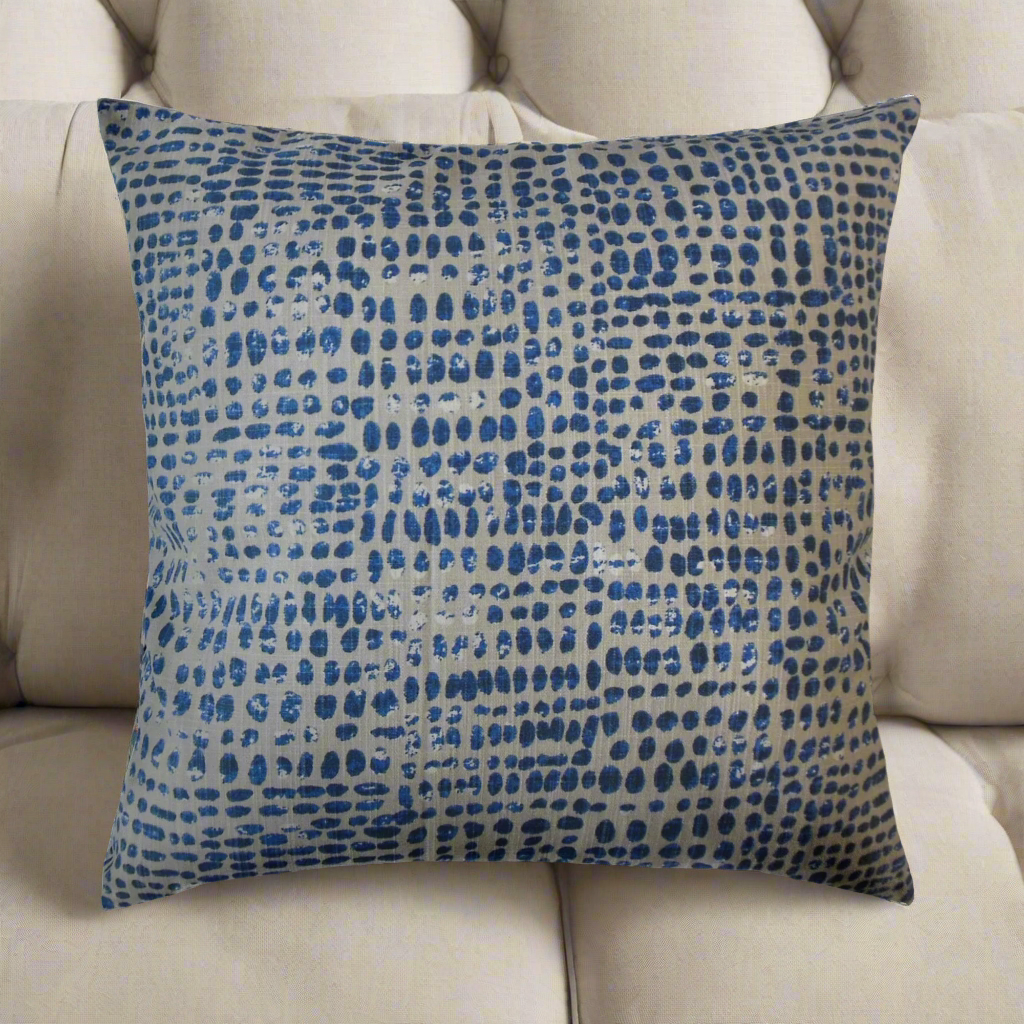 Bates Throw Pillow Cover