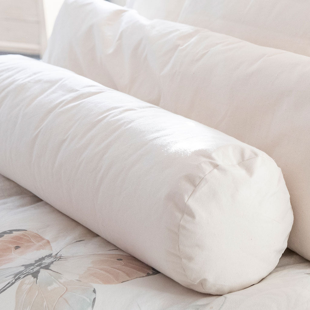 Bolster Pillow Insert in Cotton