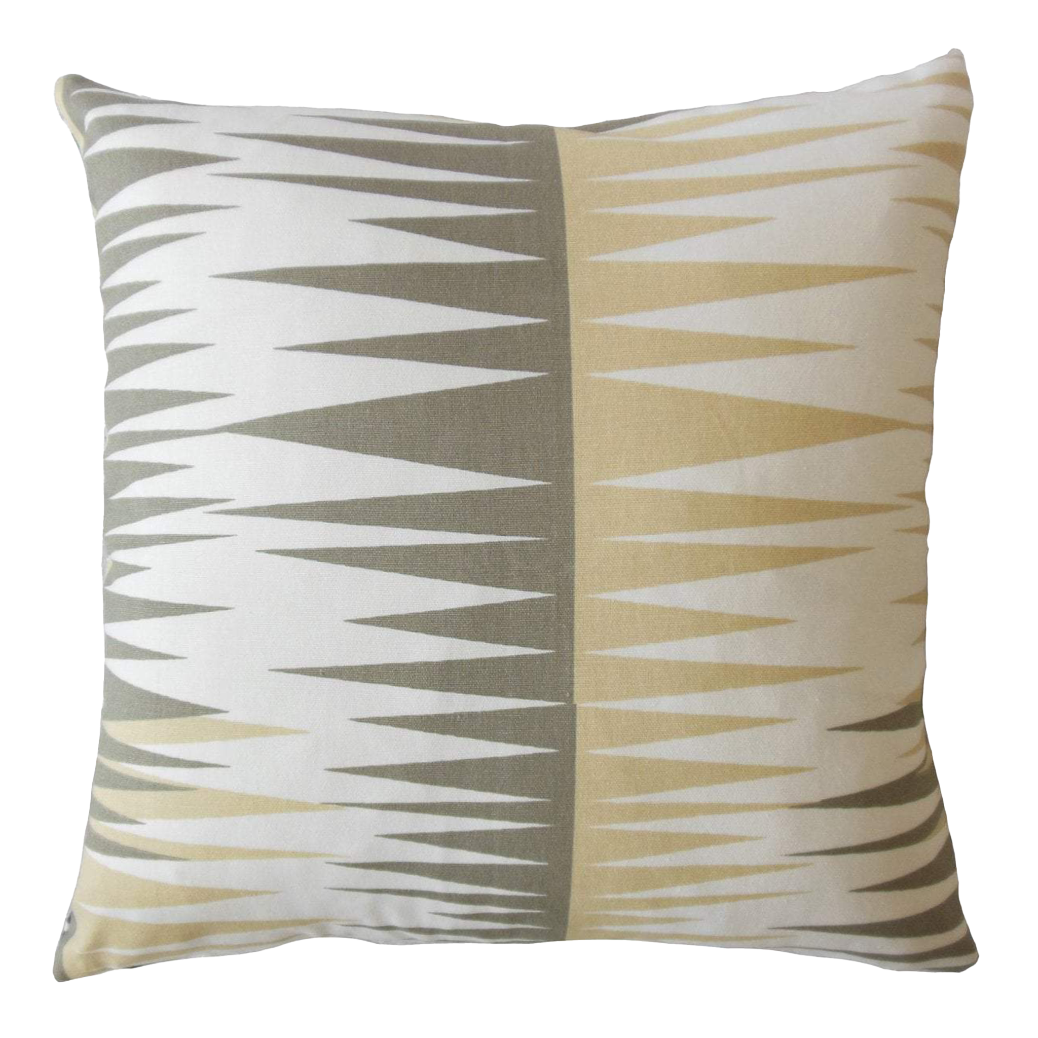 Cloth & Stitch Tan & Brown Geometric ...