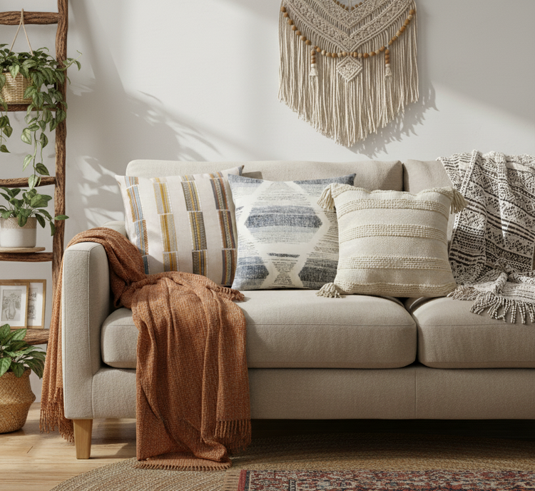 Cloud Dancer & Earth Tones