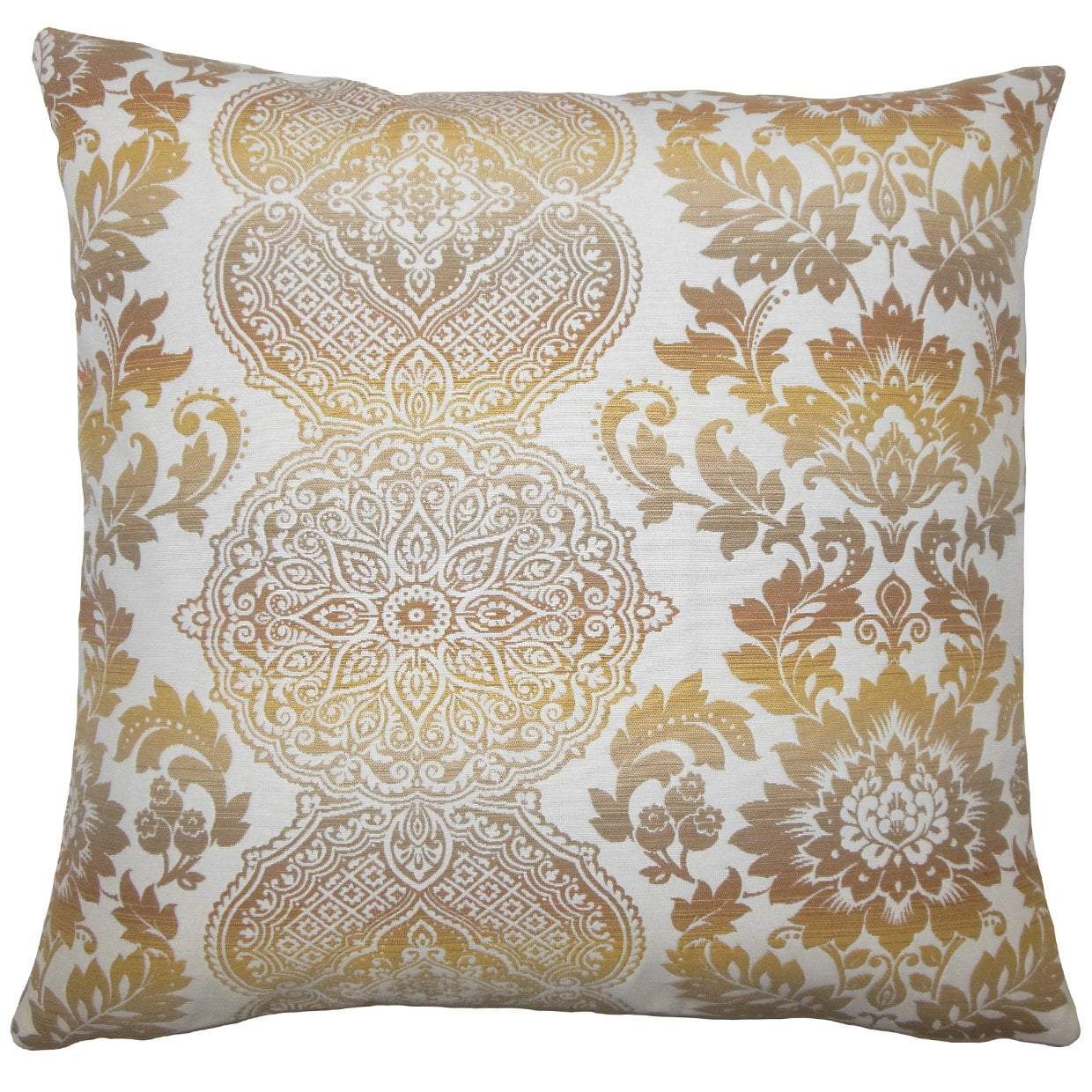 Cream throw pillows