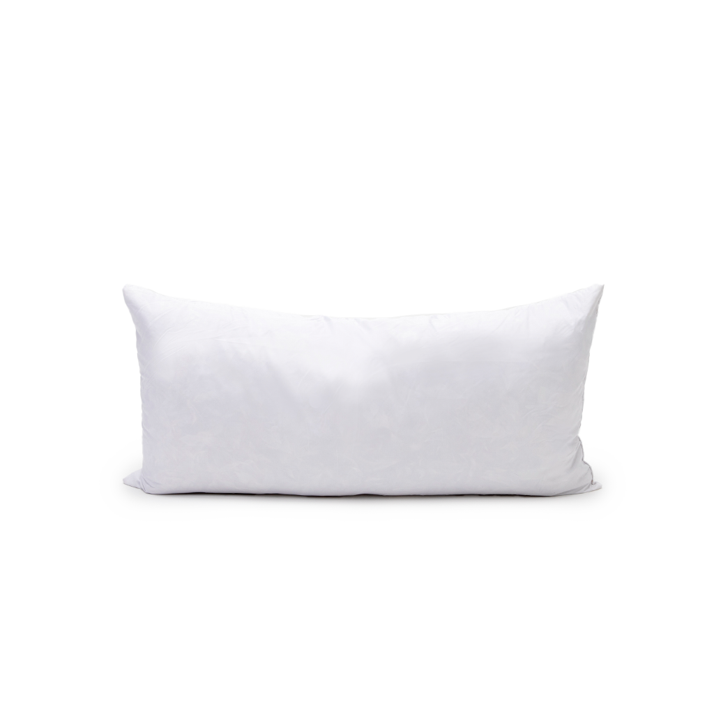 Cloth & Stitch Lumbar Pillow Insert in Down Feather - 12" x 24"