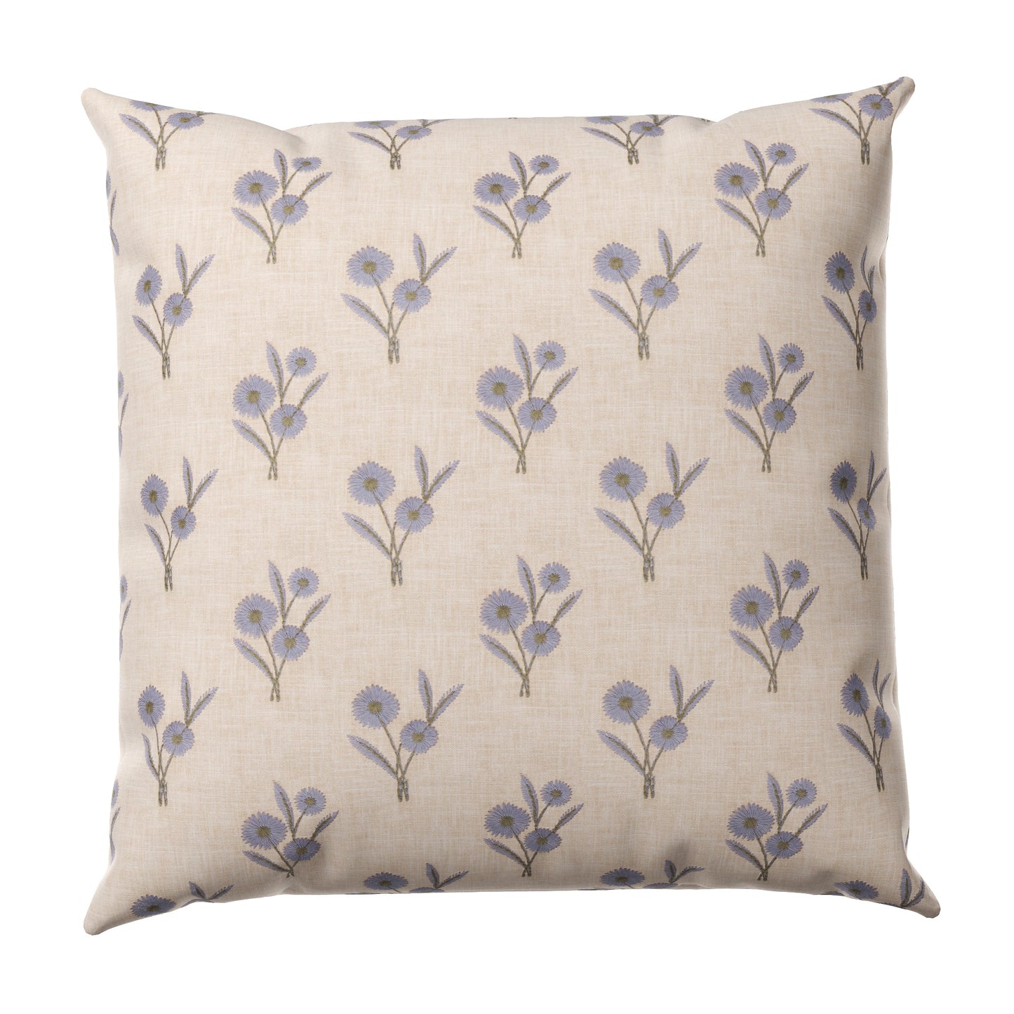 Quiet Bloom Throw Pillow Cover