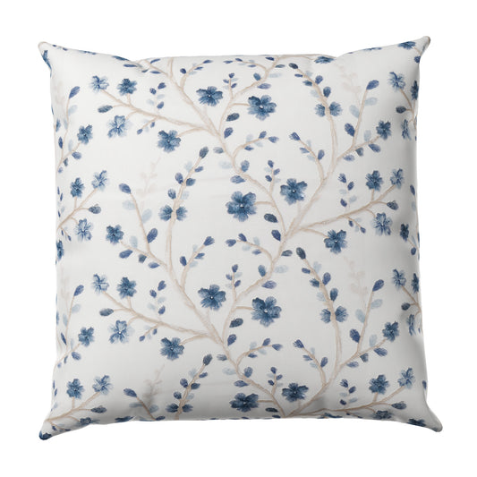 Willow Bloom Throw Pillow Cover