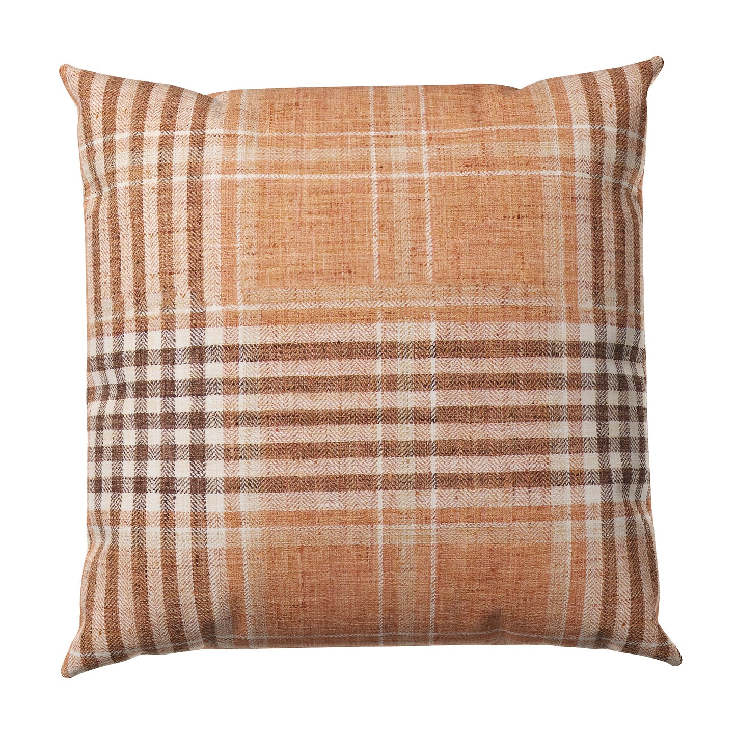 Heritage Grid Plaid Throw Pillow Cover
