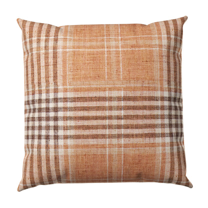 Heritage Grid Plaid Throw Pillow Cover