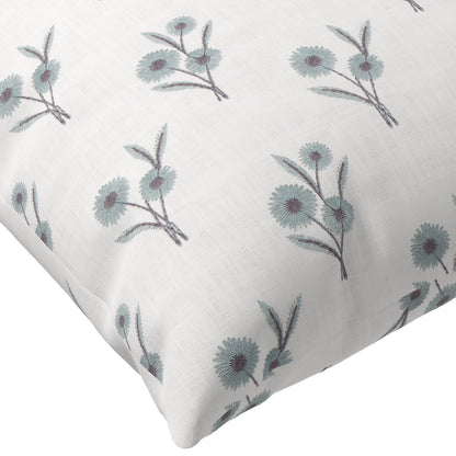 Quiet Bloom Throw Pillow Cover