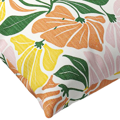 Petal Reverie Throw Pillow Cover