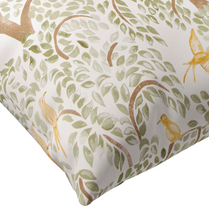 Whispering Canopy Throw Pillow Cover