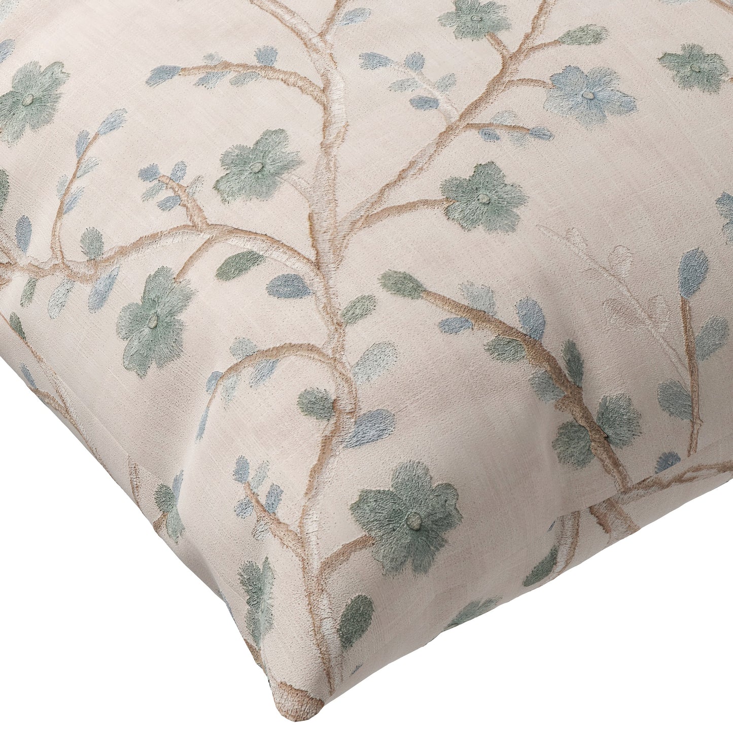 Willow Bloom Throw Pillow Cover