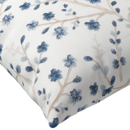 Willow Bloom Throw Pillow Cover
