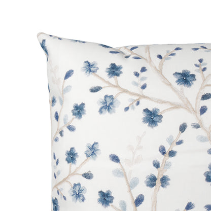 Willow Bloom Throw Pillow Cover