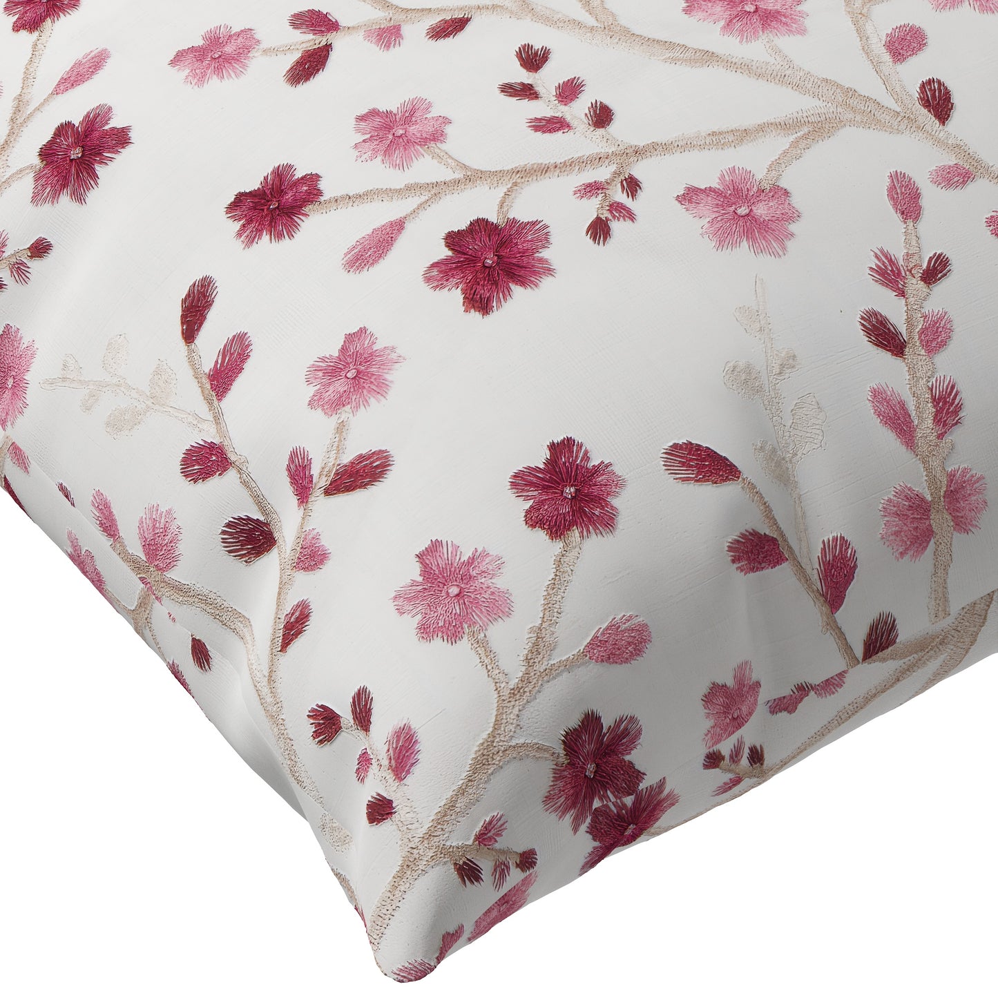 Willow Bloom Throw Pillow Cover