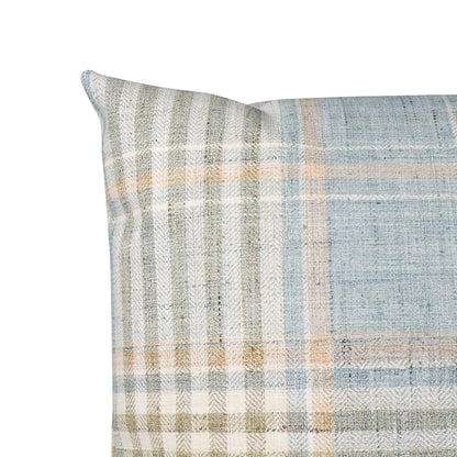 Heritage Grid Plaid Throw Pillow Cover