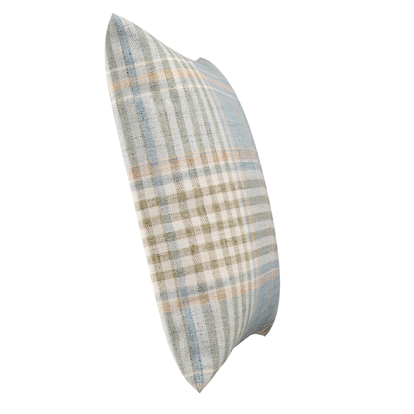 Heritage Grid Plaid Throw Pillow Cover