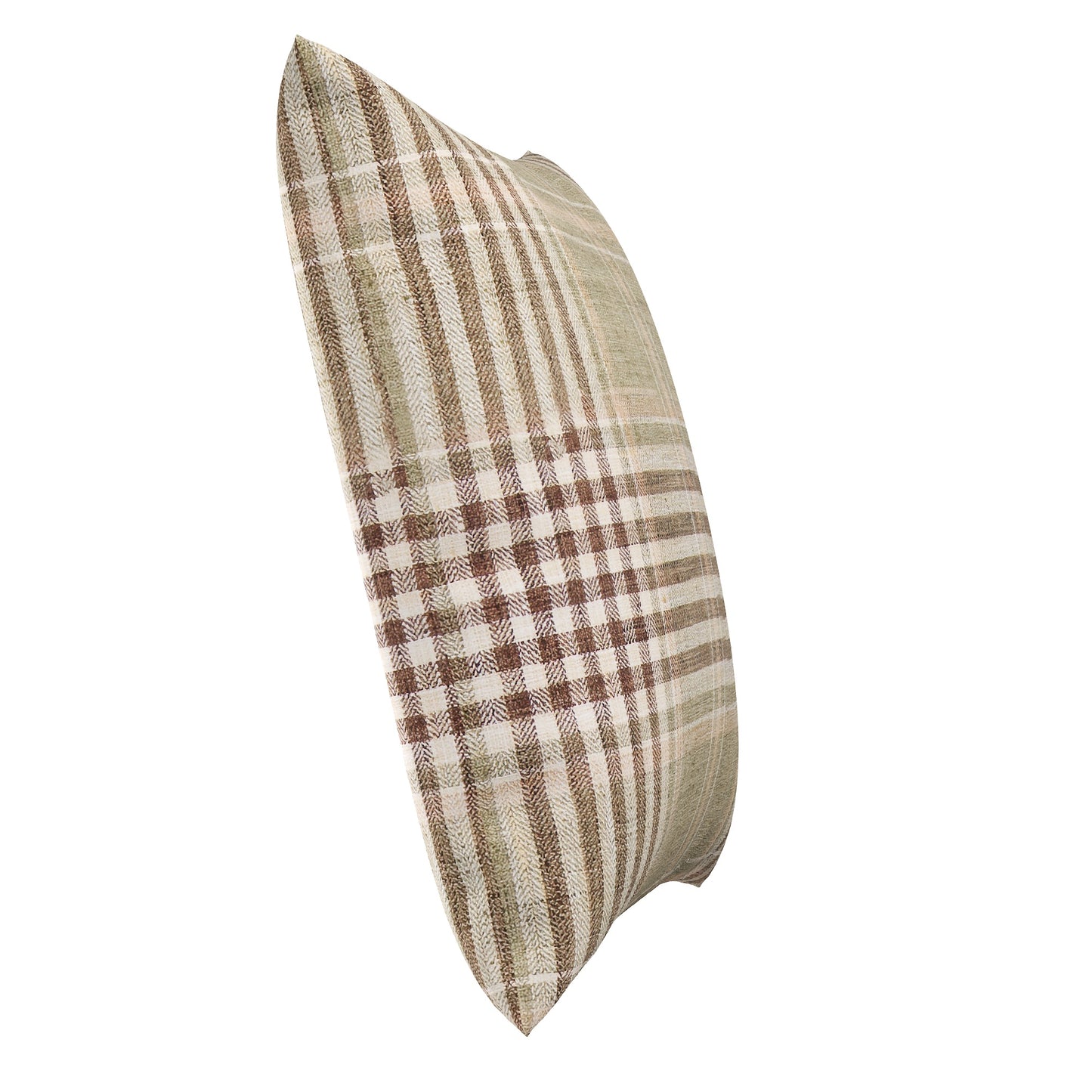 Heritage Grid Plaid Throw Pillow Cover
