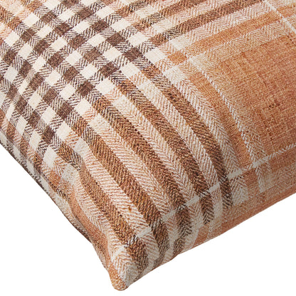 Heritage Grid Plaid Throw Pillow Cover