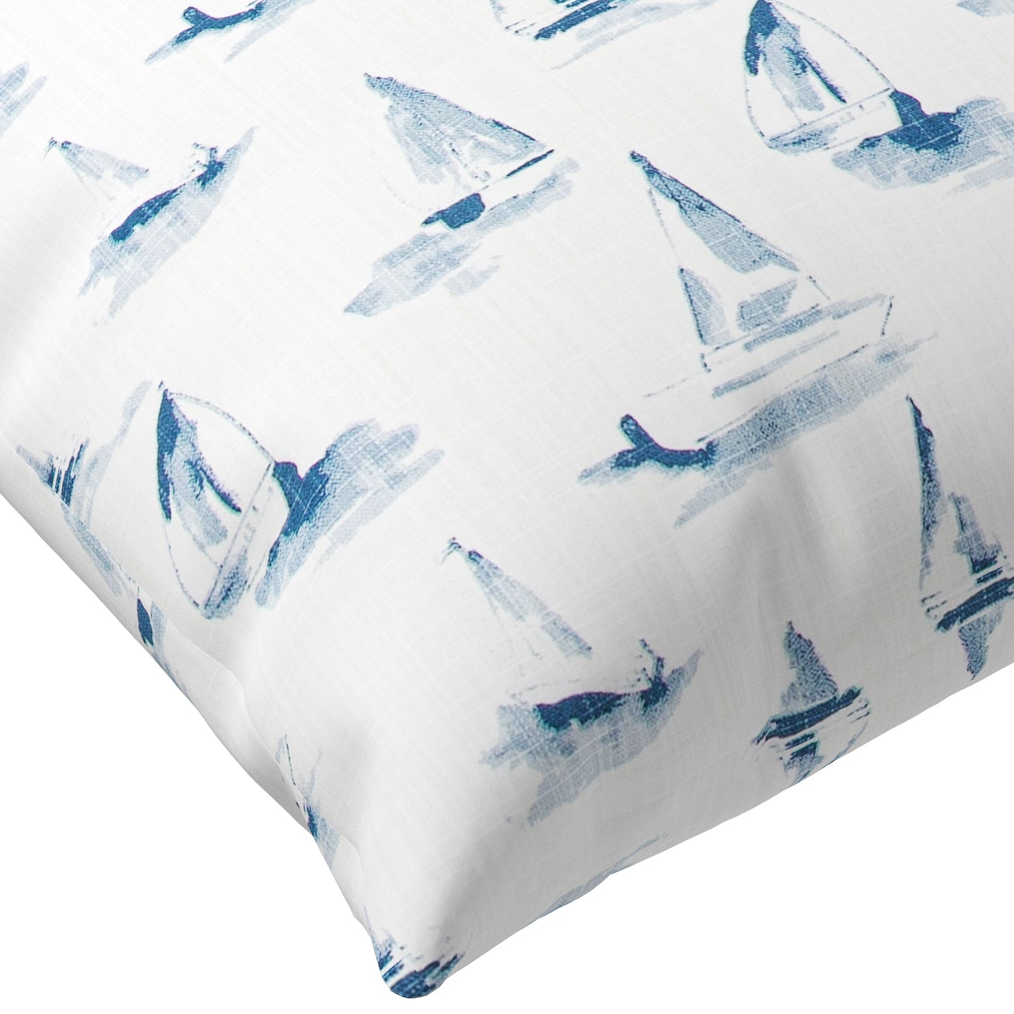 Regatta Sketch Throw Pillow Cover