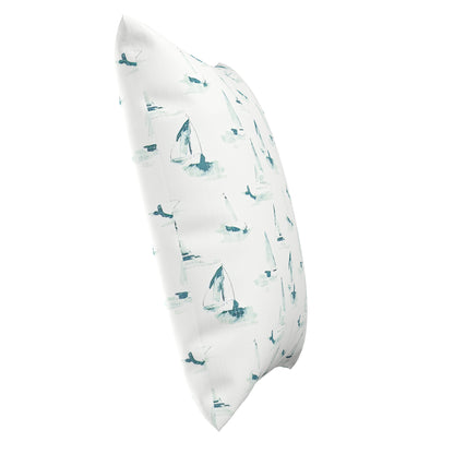 Regatta Sketch Throw Pillow Cover