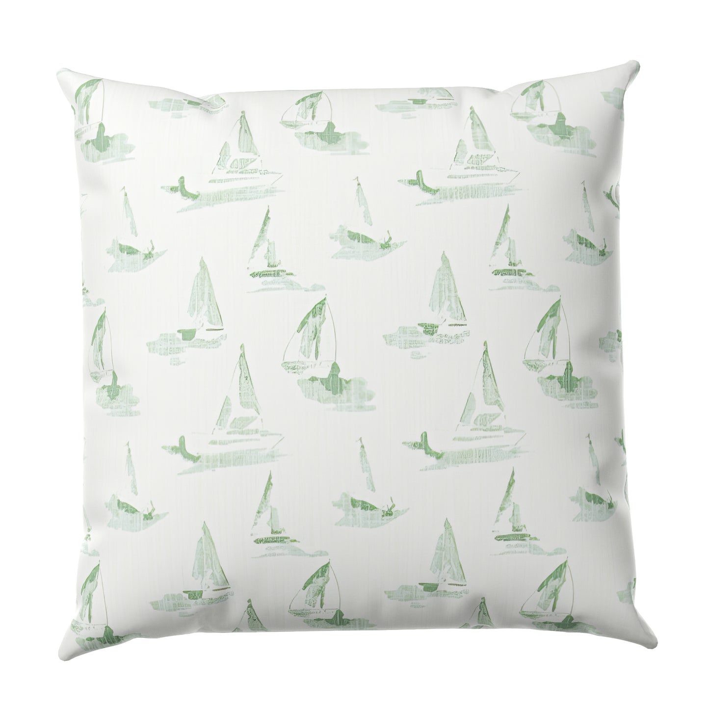 Regatta Sketch Throw Pillow Cover
