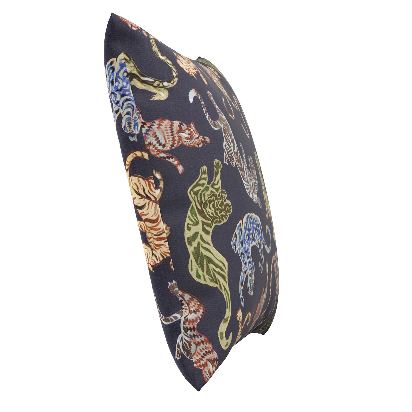 Midnight Safari Throw Pillow Cover