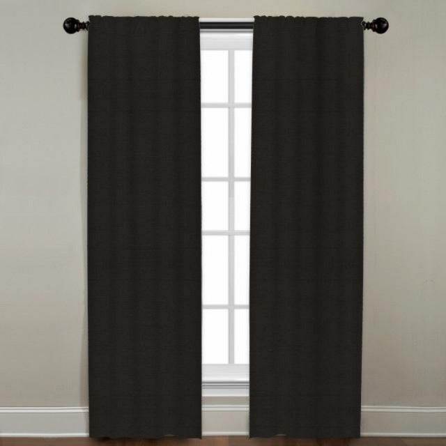 Solid Linen Window Panel