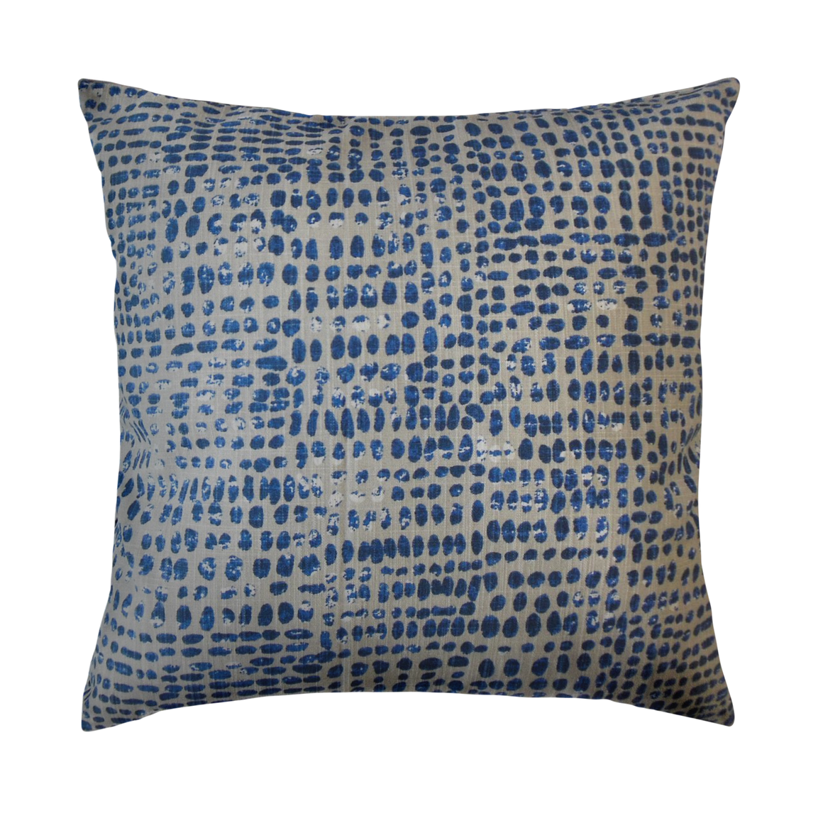 Blue Throw Pillow Covers Cloth and Stitch