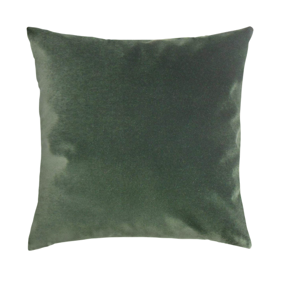 Charnwood Throw Pillow Cover - Cloth & Stitch - green velvet cushion cover