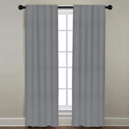 Solid Linen Window Panel