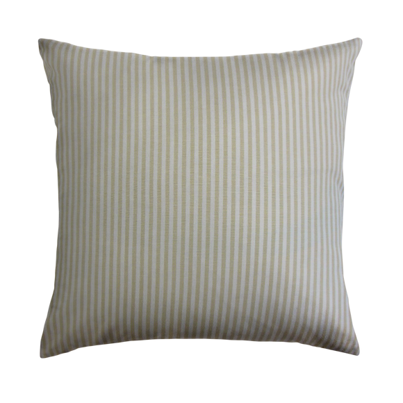 Florida Throw Pillow Cover - Cloth & Stitch - neutral stripe cushion cover