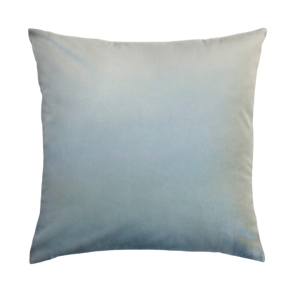 Hansen Throw Pillow Cover - Cloth & Stitch - baby blue solid velvet cushion cover