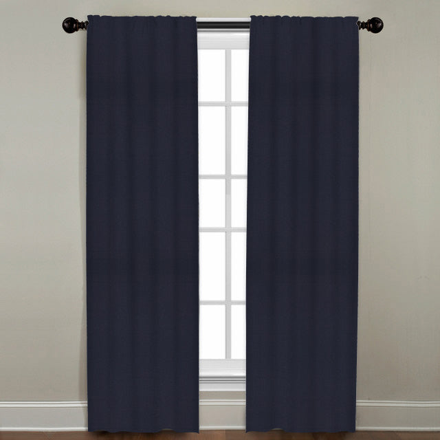 Solid Linen Window Panel