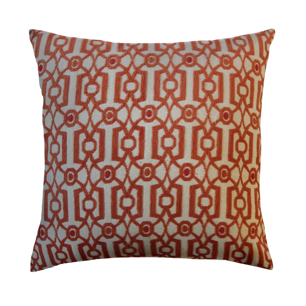Orange Throw Pillow Covers Cloth and Stitch