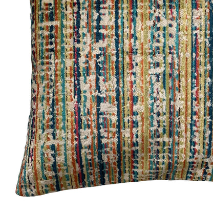 Amalia Burnout Striped Throw Pillow