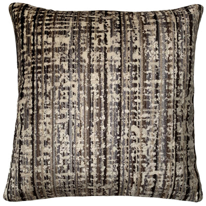 Amalia Burnout Striped Throw Pillow