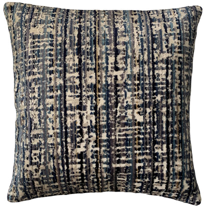 Amalia Burnout Striped Throw Pillow