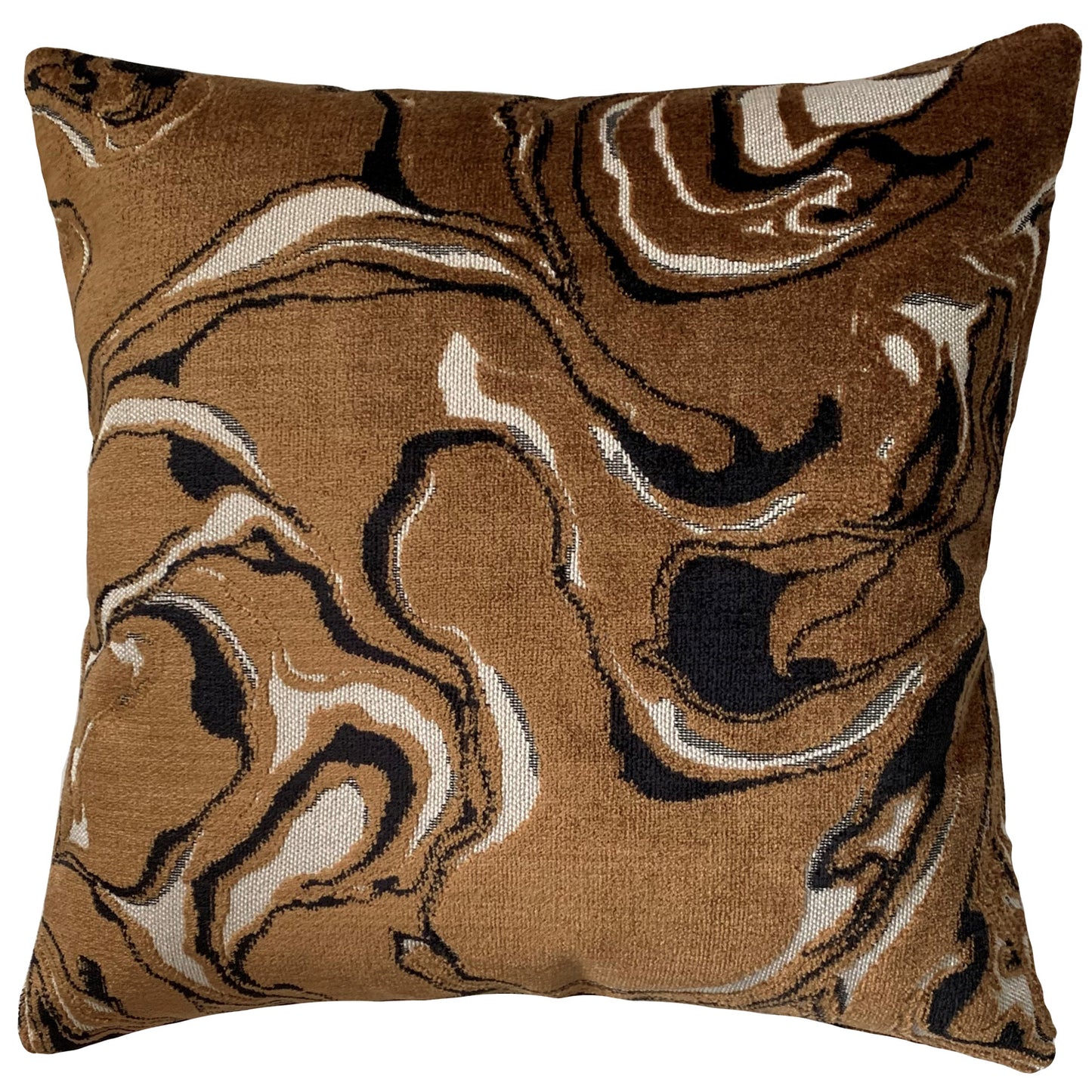 Drexler Marble Burnout Throw Pillow