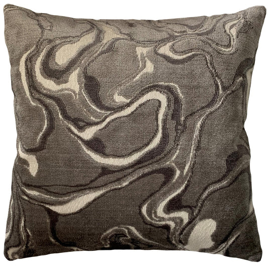 Celina Marble Burnout Throw Pillow