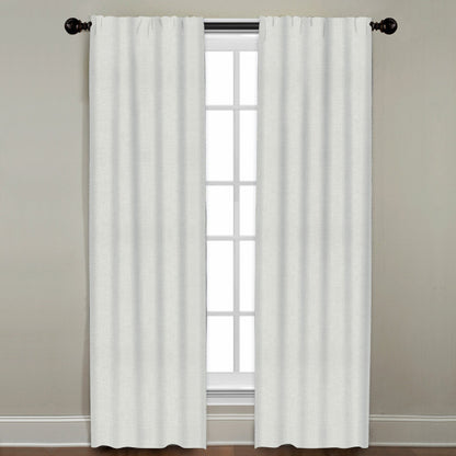 Solid Linen Window Panel