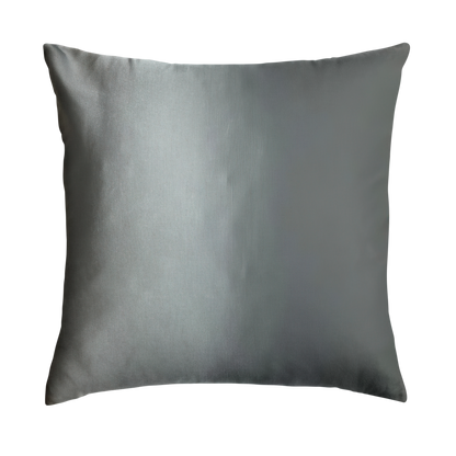 Terra Throw Pillow Cover - Nickel