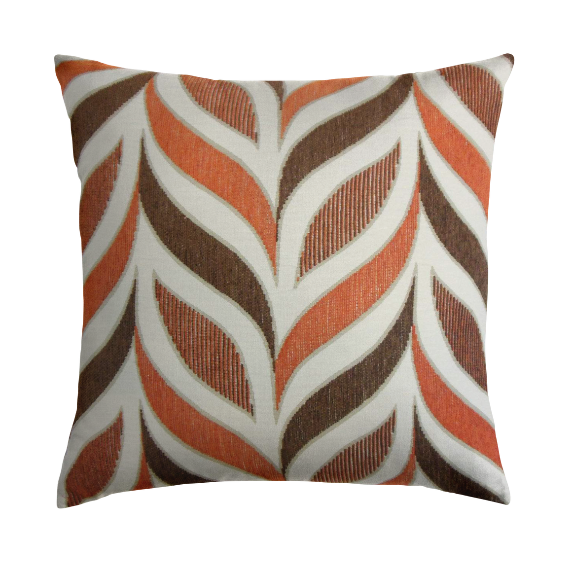 Orange Throw Pillow Covers Cloth and Stitch