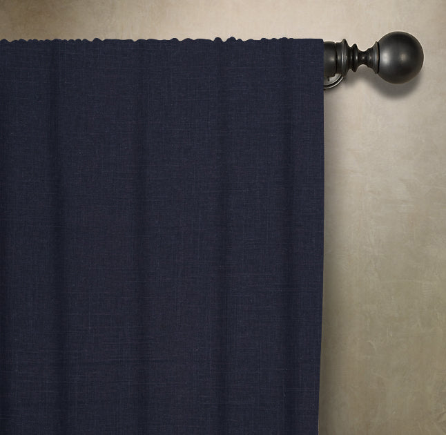 Solid Linen Window Panel