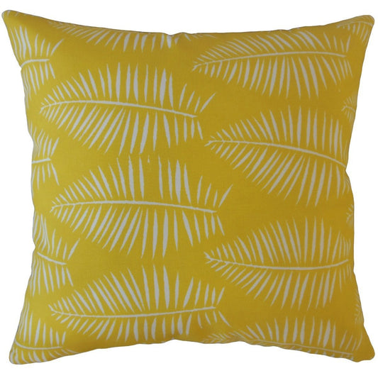 Golden Throw Pillow Cover