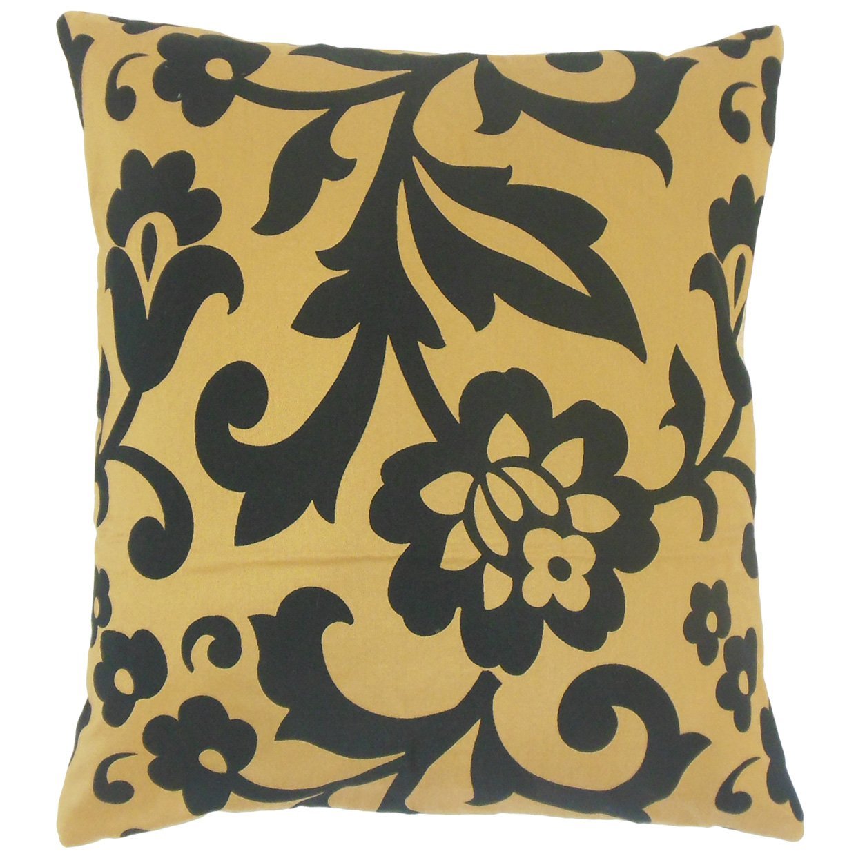 Horn Throw Pillow Cover