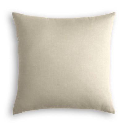 Large Classic Linen Throw Pillow Cover